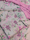 Embroidered three piece article pg67