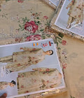 Printed embroidered three piece dcv467