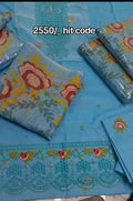 BEAUTIFUL EMBROIDERED THREE PIECE ARTICLE JB370