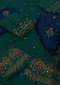 Embroidered with patches three piece article en457