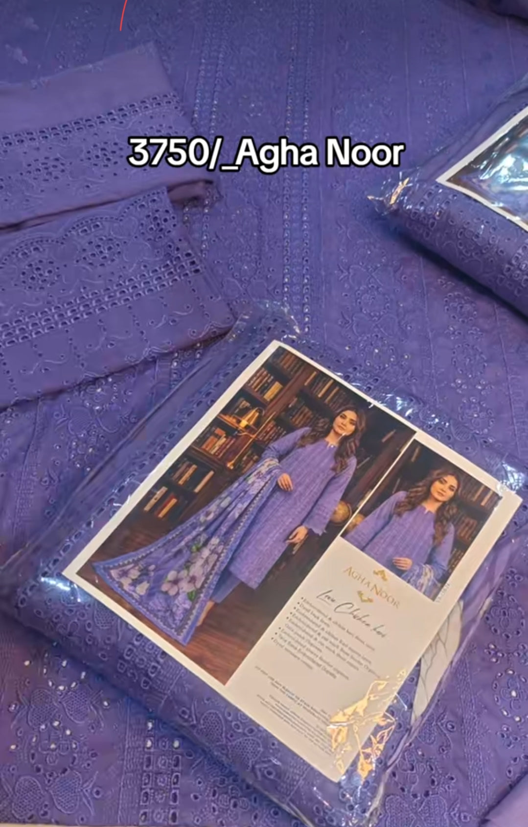 Agha Noor lawn 3 piece article pw90