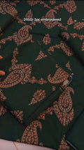 THREE PIECE EMBROIDERED ARTICLE AQP109