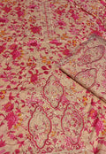 Printed embroidered three piece article hw453