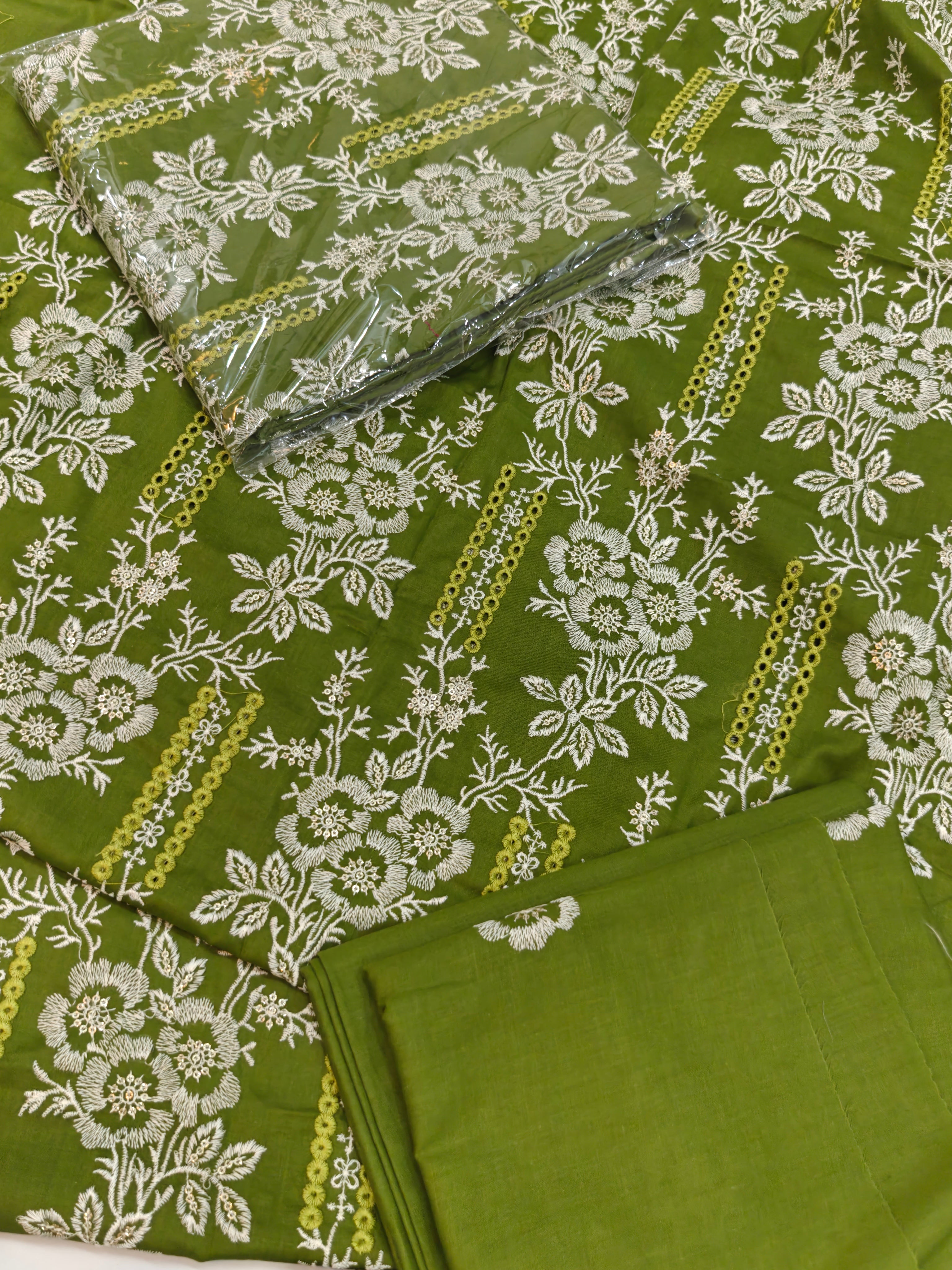BEAUTIFUL EMBROIDERED TWO PIECE ARTICLE HCV570