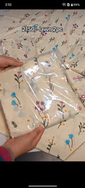 Beautiful embroidered two piece article sk789
