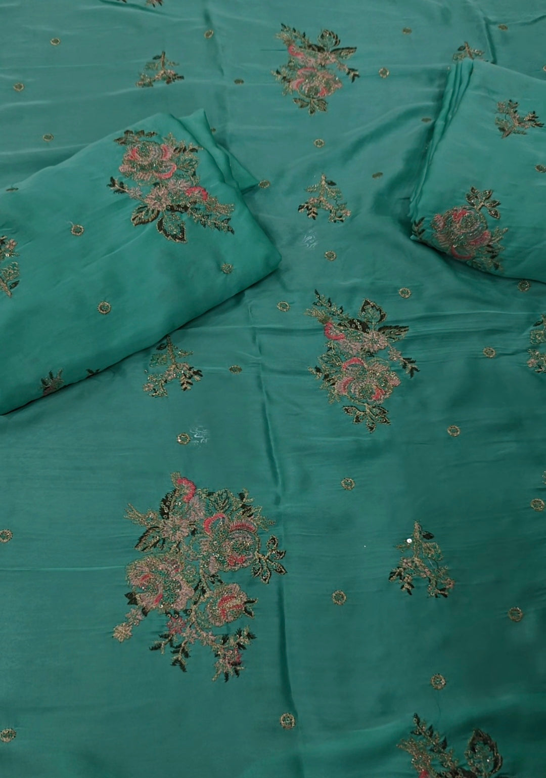 Silk two piece article qo207