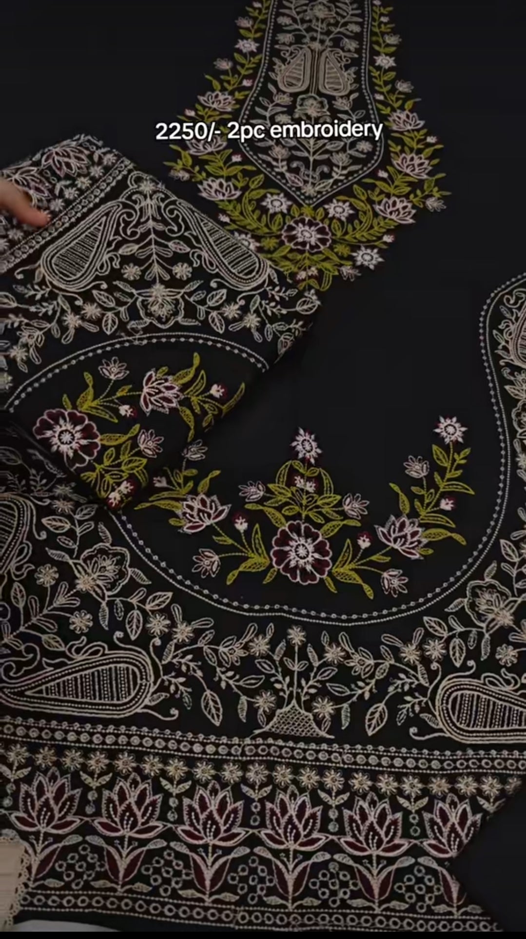 High-Quality embroidered two piece article 78vb