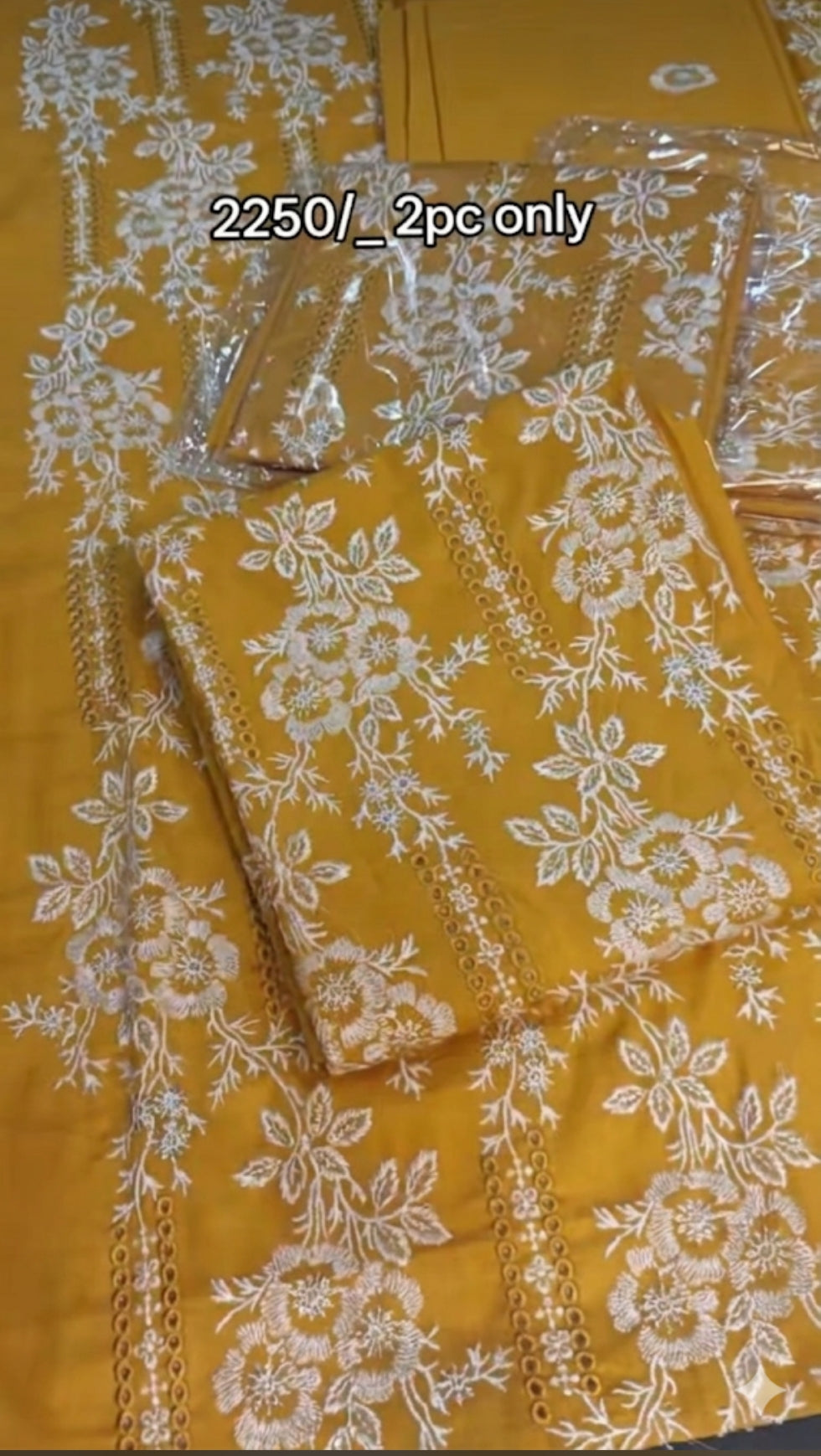 Embroidered two piece article 5-&4c