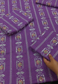 Purple 💜 embroidered two piece article al234