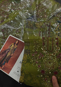 Maria.b printed with patches silk three piece article rh289