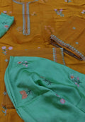 Embroidered with patches three piece article dj4691 fatima collection