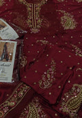 Ethnic silk embroidered two piece article kv695 fatima collection