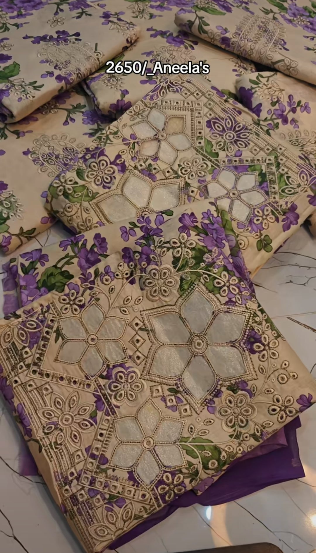 ANEELA'S BEAUTIFUL THREE PIECE ARTICLE 56sd