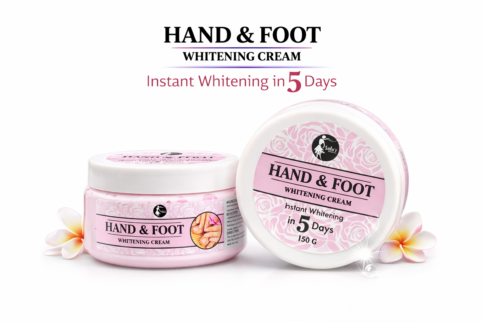 HAND & FOOT WHITENING CREAM