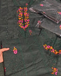 Embroidered with patches two piece article ka2890